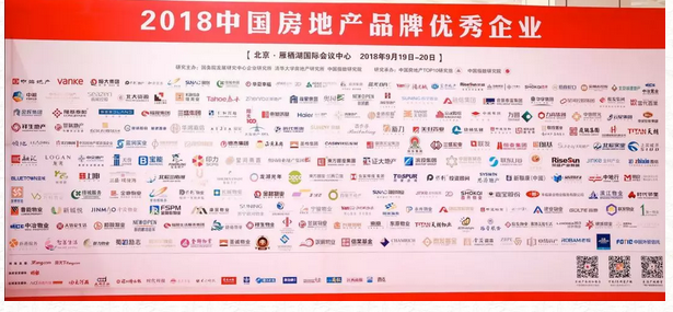 巅峰国际网站集团荣膺2018中国西部地产品牌价值TOP10